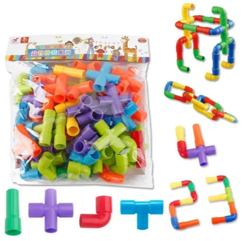 Educational Pipes Building Blocks For Kids