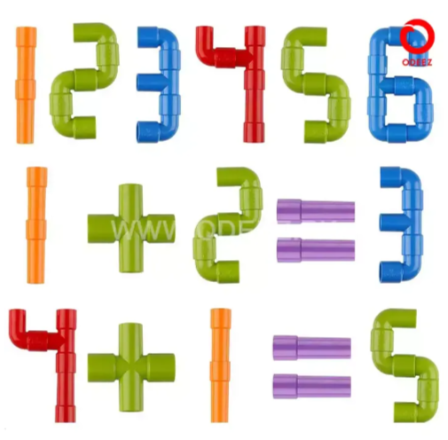 Educational Pipes Building Blocks For Kids