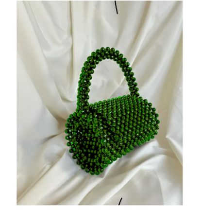 Handmade luxury and Charming pearl Beaded bag for women